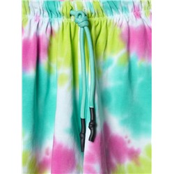 Комплект трикотажный для девочек: фуфайка (футболка), шорты