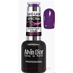 Alvin D`or Лак для ногтей  She-lak Spectra тон 6710 пурпурный 12мл