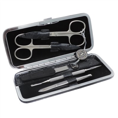 Zinger Маникюрный набор + подарок / MSFE-502-1 S, 5 предметов, в ассортименте 3709