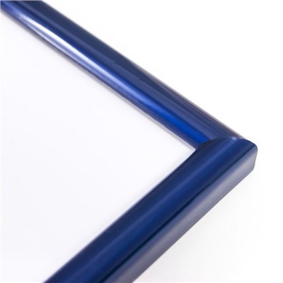 Фоторамка для фото 30×40 см «Радуга», синий металлик, (пластик)