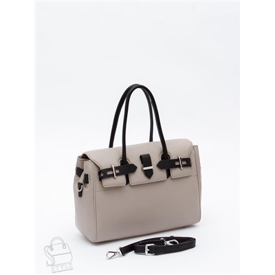 Сумка женская кожаная 1081M apricot coffee Polina&Eiterou  в Новосибирске