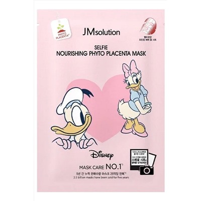JMsolution Маска тканевая питательная с экстрактом фитоплаценты / Disney Collection Selfie Nourishing Phyto Placenta Mask, 30 мл KRISTALLER, 1114461