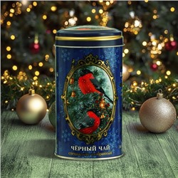 Чай чёрный «Лондон Прайд. Новогодняя коллекция», со вкусом малинового мохито, 100 г