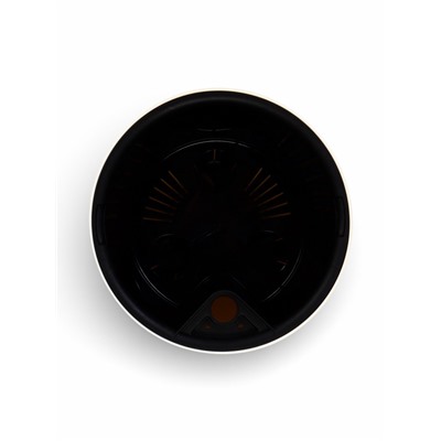 Кашпо для цветов «Шэнк», 6.5 л, d=21.7 см, h=22.5 см, пластиковое, с автополивом, со вставкой, белое