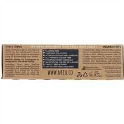 The Natural Family Co., Blak, Whitening Toothpaste, Activated Charcoal, 3.52 oz (100 g)