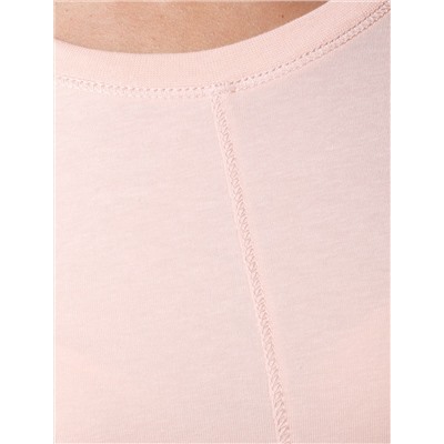 Лонгслив из премиального хлопка с эластаном