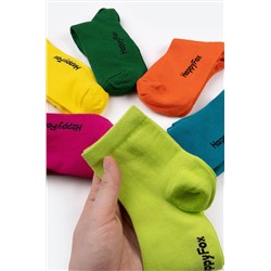 Набор носков для девочки 6 пар в подарочной коробке Happyfox