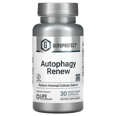 Life Extension, GeroProtect, Autophagy Renew, 30 Vegetarian Capsules