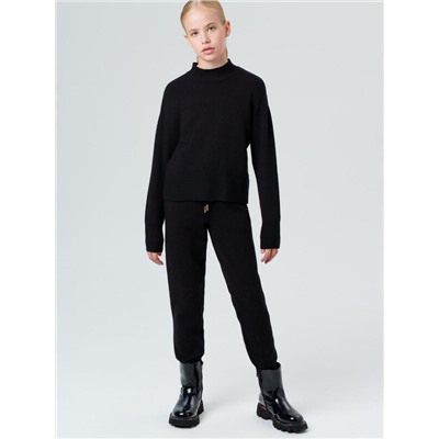 Комплект трикотажный для девочек: джемпер, брюки