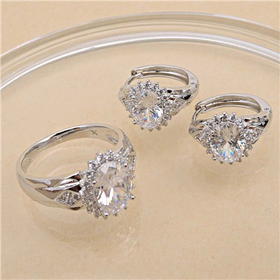 XUPING Кольцо/Серьги с замком кольцо арт. 58 0771 (id 289773)