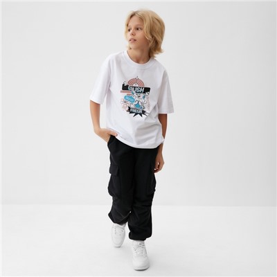 Брюки детские MINAKU, чёрные, рост 104 см