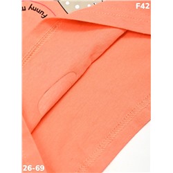 Футболка F42 персик