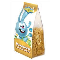 Макароны детские "Смешарики" с Яичным Желтком 250г ЭКОПРОДУКТЫ, 1189861