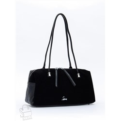 Сумка женская кожаная 98409SP black Velina Fabbiano-Safenta в Новосибирске