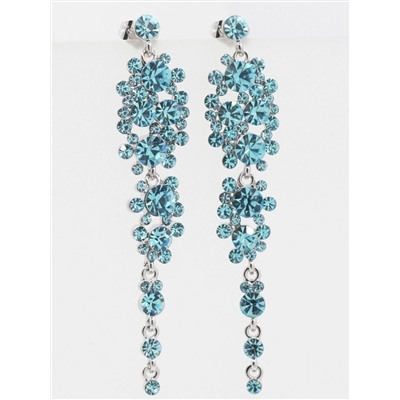 Серьги с чешскими кристаллами