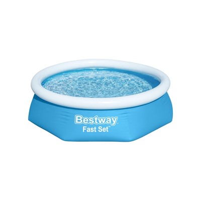 УЦЕНКА Бассейн надувной Bestway Fast Set 57448/57494, 244×61 см, круглый