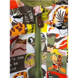 Куртка детская текстильная с полиуретановым покрытием для мальчиков (ветровка)