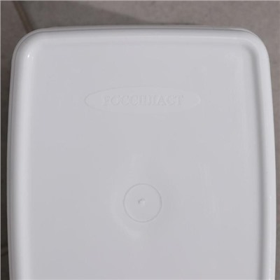 Контейнер для мусора «Камелия», 4 л, белый