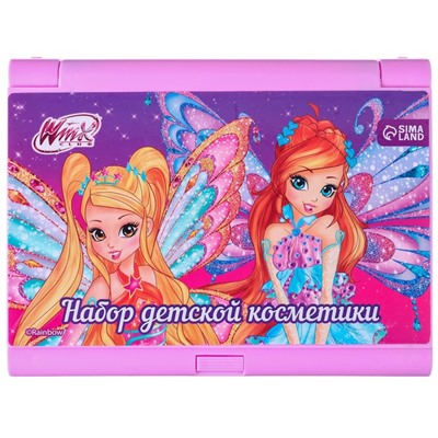 Детская косметика «Ты самая красивая» WINX, в наборе 8 теней, 11 блесков для век