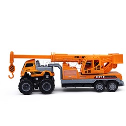 Машина "Большой кран" в коробке