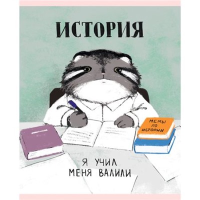 Тетрадь 48л "Манул Манулыч" по истории ТТК489322 Эксмо