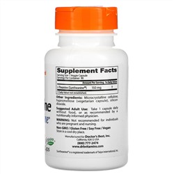 Doctor's Best, L-теанин с Suntheanine, 150 мг, 90 вегетарианских капсул