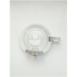 Кружка стеклянная новогодняя «Мишки в лесу», 500 мл