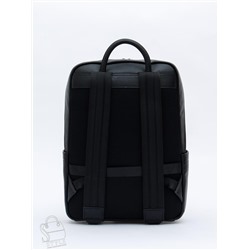 Рюкзак мужской кожаный 134119-161H black Heanbag в Новосибирске