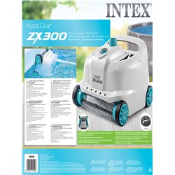 Автоматический пылесос для бассейна ZX300, для насосов от 6056 до 13248 л/ч, 28005 INTEX