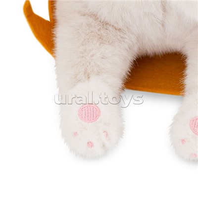 Кот Барсик в сумке белый 35