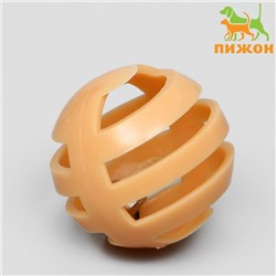 Шарик для кошек с бубенчиком «Футбол», 3.8 см, микс цветов