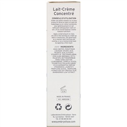 Embryolisse, Концентрированный крем-молочко, многофункциональное питательное и увлажняющее средство, 30 мл (1,01 жидк. унции)