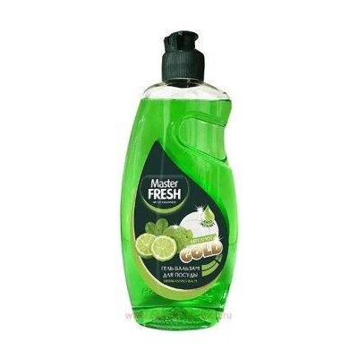 MASTER FRESH Гель для посуды 500мл Бальзам FRESH GOLD БЕРГАМОТ 1805