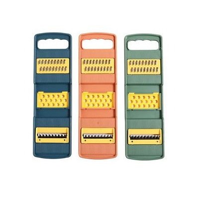 Овощерезка пластиковая 10*33 см 3 насадки микс Baizheng (1/120), арт. 02-003025