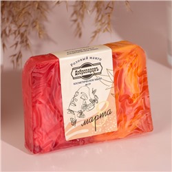 Косметическое мыло «В день 8 марта» аромат розовый манго, «Добропаровъ», 80 г