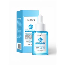 Омолаживающая сыворотка для лица Sadoer с гиалуроновой кислотой, 30 мл