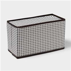 Органайзер для мелочей Доляна «Вилли», 3 кармана, 25×15×12 см, коричневый