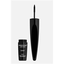 Provoc Жидкая подводка для глаз с роликом / Eyeliner Wheel 02 Shiny Black, черный глянцевый KRISTALLER, 1107898