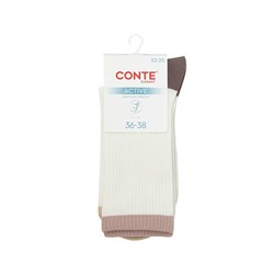 Удлиненные CONTE ACTIVE Удлиненные женские хлопковые носки