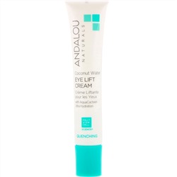 Andalou Naturals, подтягивающий крем для глаз с кокосовой водой, Quenching, 18 г (0,60 жидк. унций)