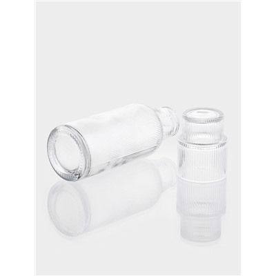 Графин «Грани»,750, со стаканом 200 мл, стекло, прозрачный