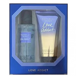 Подарочный набор лосьон и спрей для тела Victoria's Secret Love Addict 2 в 1 (125 мл )