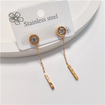 Серьги из стали