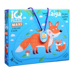 IQ Пазл напольный. Тайга 3+
