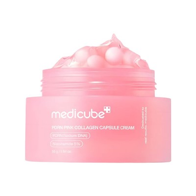 Medicube Капсульный крем с ПДРН и пептидами PDRN Pink Collagen Capsule Cream