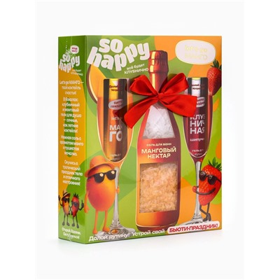 Подарочный набор косметический So Happy манго, 400 г