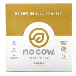 No Cow, Protein Bar, Smores, 2.12 oz (60 g)