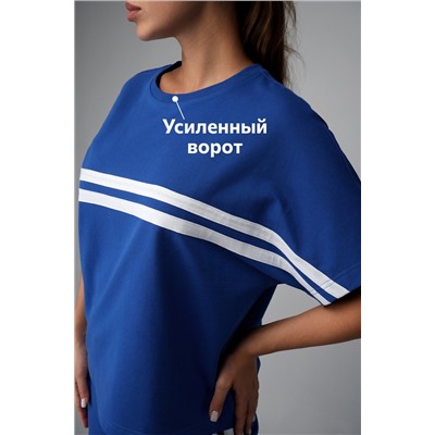 Женский костюм оверсайз из футера двухнитки Happyfox