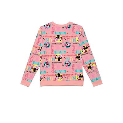 Джемперы CONTE DISNEY LD 951 Хлопковый свитшот с ярким принтом и надписями