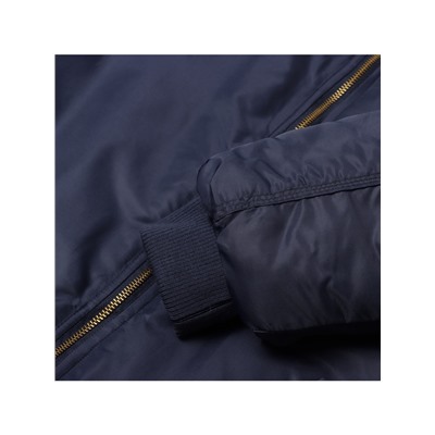 Бомбер мужской на молнии MIST, размер 52, синий